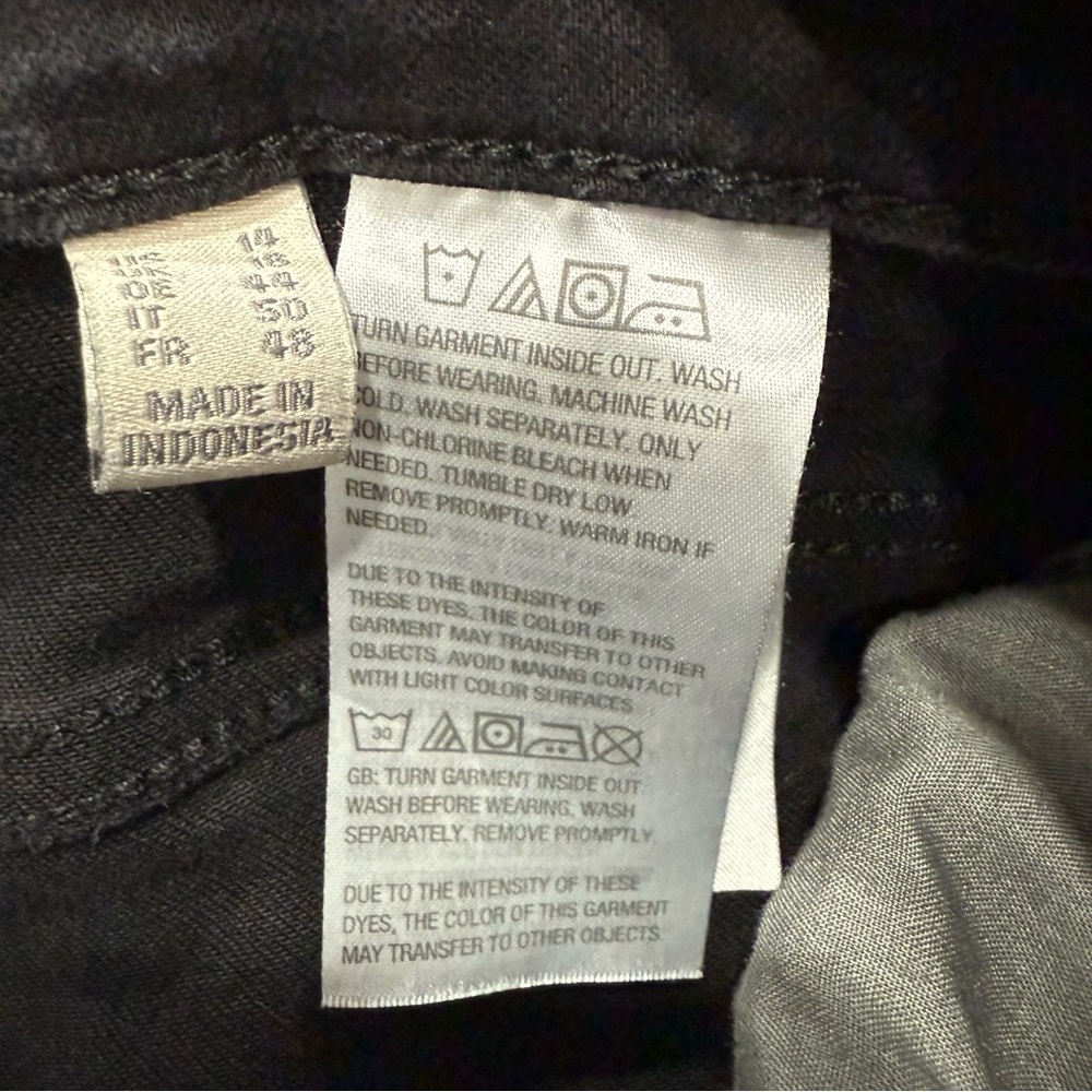 LOGO by Lori Goldstein Women's Black Straight Leg Jeans - Picture 3 of 6